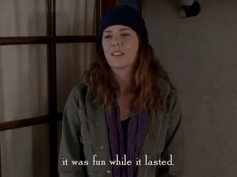 Image result for it was good while it lasted gif