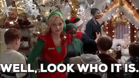 Well Look Who It Is Zooey Deschanel GIF - Find & Share on GIPHY
