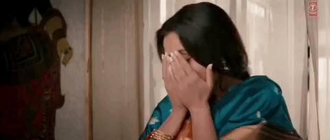  bollywood shy Hindi embarassed indian movies GIF