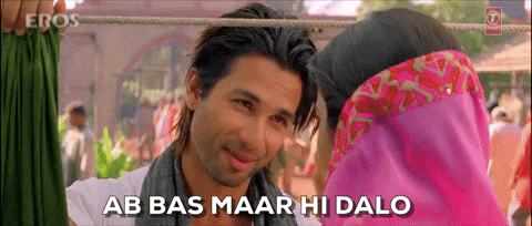 Ab Bas Maar Hi Dalo GIFs - Get the best GIF on GIPHY