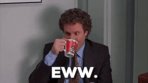 will ferrell eww GIF