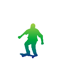 Jump Skateboard Sticker