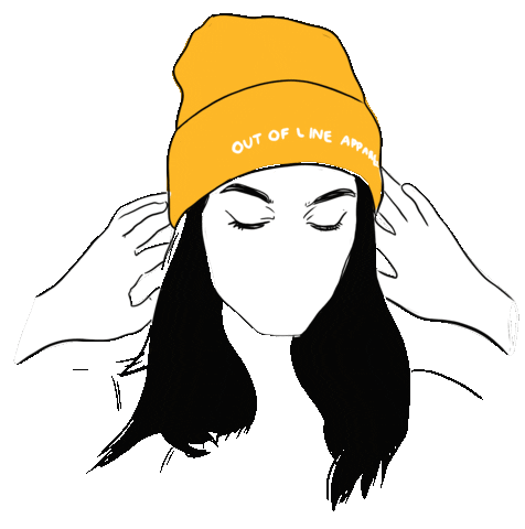 Out of Line Apparel Sticker