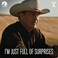Paramount Network Surprise GIF by Yellowstone
