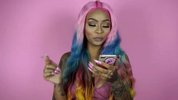 Instagram Texting GIF