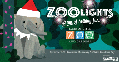 elephant peppermint GIF by Jacksonville Zoo and Gardens