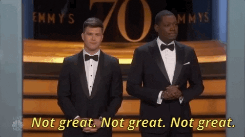 Colin Jost Emmys 2018 GIF by Emmys - Find & Share on GIPHY
