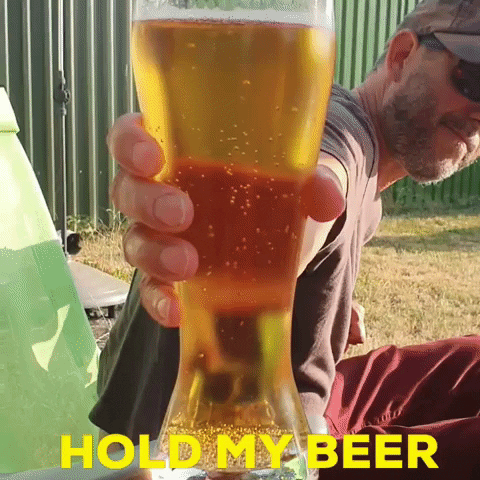 Hold My Beer Football GIF by KreativCopy