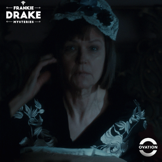 Scared Frankie Drake Mysteries GIF by Ovation TV