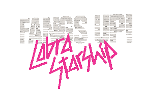 Fangs Up Sticker by Cobra Starship