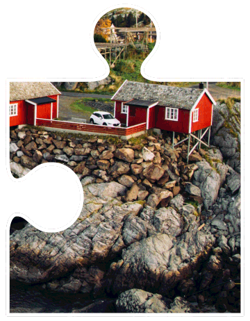 Travel Puzzle Sticker by Ruefa