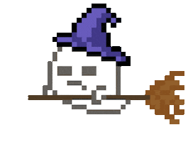 Halloween Ghost Sticker