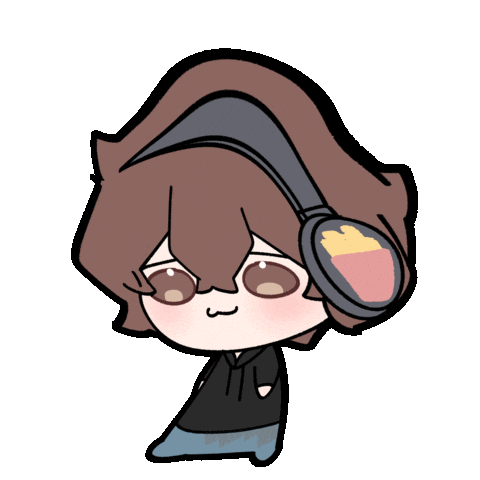 Bungo Stray Dogs Dazai Sticker