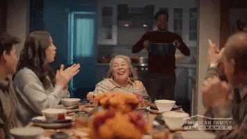 Hungry Lets Eat GIF by American Family Insurance