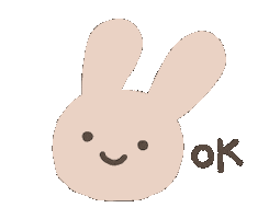 Rabbit Ok Sticker