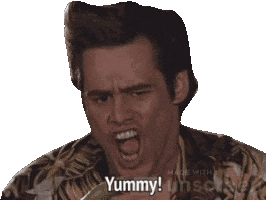 Nam Eating Sticker by Amor Ibérico