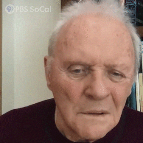 Anthony Hopkins Listens GIF by PBS SoCal
