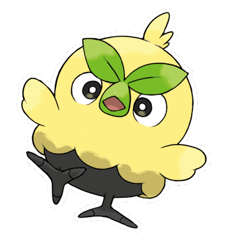 Bird Waves Sticker by Pokémon