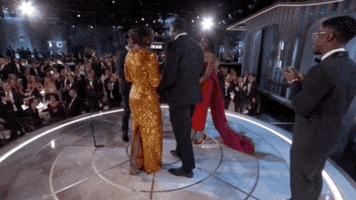 Issa Rae Hug GIF by Golden Globes