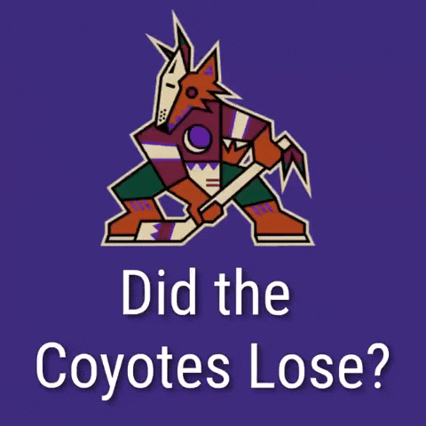 Arizona Coyotes No GIF