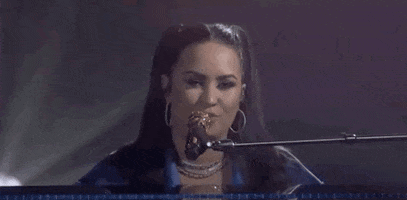 Demi Lovato GIF by Billboard Music Awards
