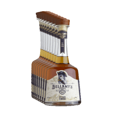 Bellamy's Reserve Rum Sticker