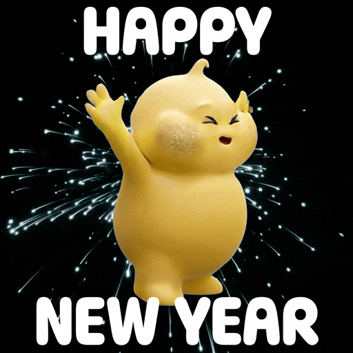 Excited New Years GIF by Butter baby