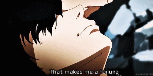 sad mirai nikki GIF