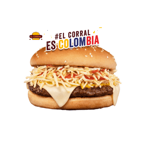 Hamburguesas El Corral Sticker
