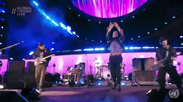 Chris Martin Coldplay GIF by Global Citizen