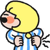 Sick Backache Sticker