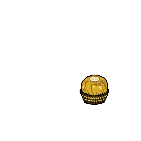 Ferrero Rocher Chocolate Sticker by DISCARD for iOS & Android | GIPHY