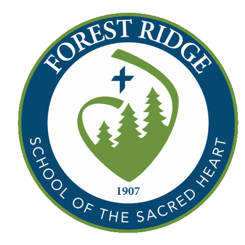 Sacredheart Sticker by Forest Ridge School