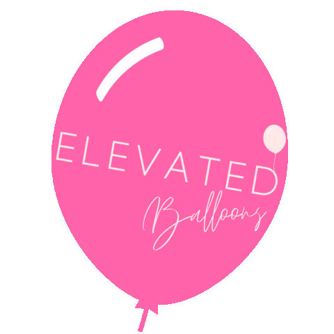 Elevated Balloons Sticker