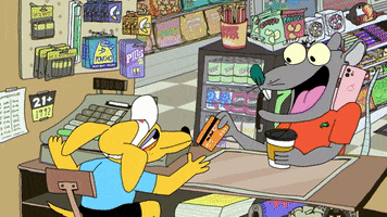 Gas Station Animation GIF by sarahmaes