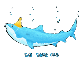 Sad Party Sticker