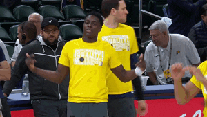 warming up GIF by NBA