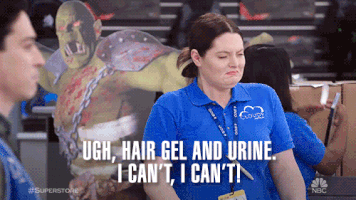 over it nbc GIF by Superstore