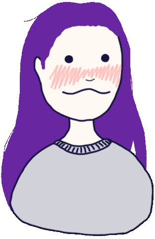 Girl Glow Sticker