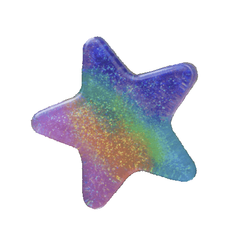 Rainbow Star Sticker by Shop Alora Eden