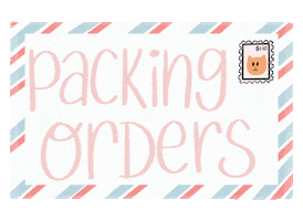 Envelope Packing Sticker