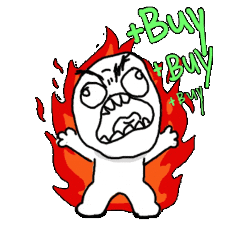 Fire Money Sticker by Rageguy