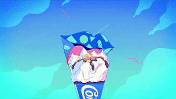 Ice Cream Summer GIF by The Line Animation