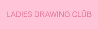 Contemporary Art GIF by LADIES DRAWING CLÜB