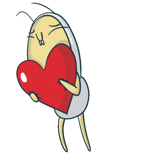 Heart Love Sticker by Simply Micho