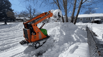 Shoveling Snow Day GIF by Green Climber North America