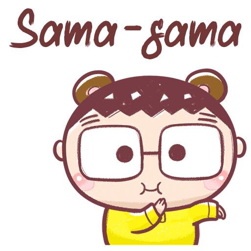 Raya Sama Sticker by Bear Boss Buddies
