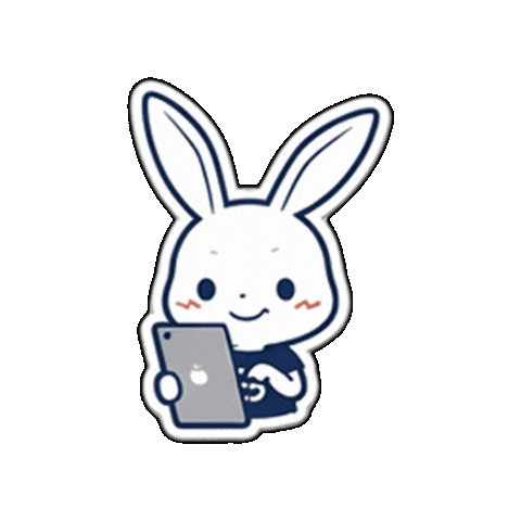 うさぎ みてね Sticker by BEAUTY GARAGE