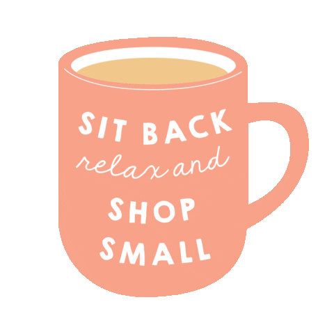 Coffee Sit Back Sticker by And So To Shop