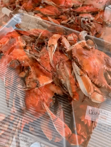 Dinner Eating GIF by The Crab Place